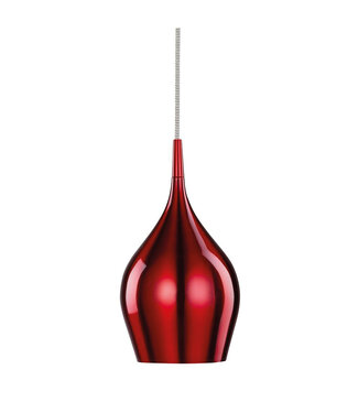 Searchlight Pendelleuchte Vibrant 12cm - Rot