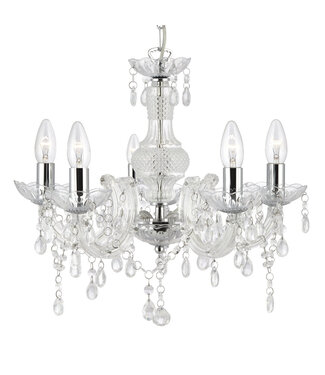 Searchlight Pendelleuchte Marie Therese - Klarglas