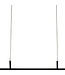 Searchlight Moderne LED-Pendelleuchte Tribeca - Schwarz