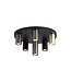 Searchlight Moderne Deckenleuchte Tubes 6L Rund - Schwarz/Bronze/Gold