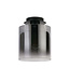 Searchlight Moderne Deckenleuchte Sweden 1L - Schwarz/Rauchglas