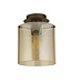 Searchlight Moderne Deckenleuchte Sweden 1L - Mokka/Bernstein