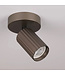 Lighting Collection Industrieller 1-flammiger Deckenstrahler Anna - Bronze