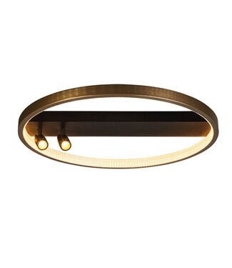 Searchlight Deckenleuchte Grace - Schwarz/Gold