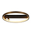 Searchlight Moderne LED-Deckenleuchte Grace - Schwarz/Gold