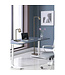 Searchlight Industrielle Tischleuchte Office - Latte/Braun