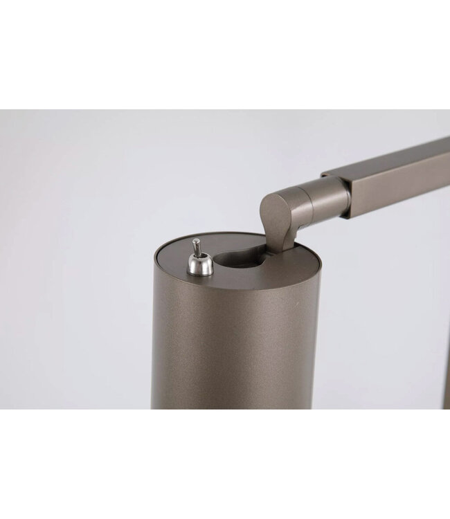 Searchlight Industrielle Tischleuchte Office - Latte/Braun