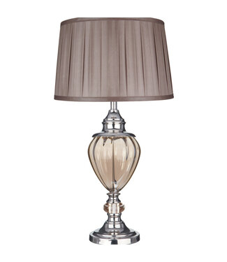 Searchlight Tischleuchte Greyson - Bernstein/Braun