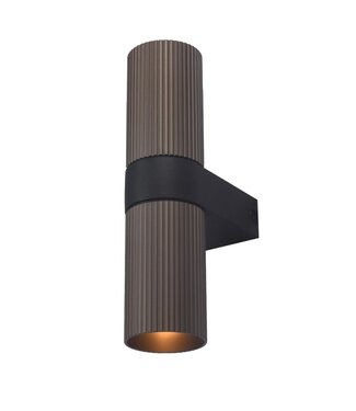Artdelight Wandleuchte Linea - Braun