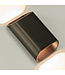 Artdelight Moderne LED Wandleuchte Diaz S - Dunkel Antikbronze