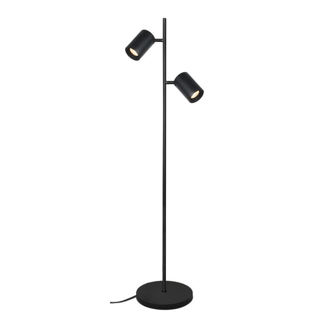 Schwarze Stehlampen mit klarer Wirkung