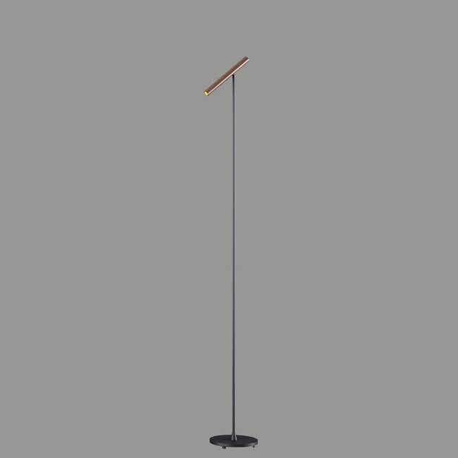 Bronzene Stehlampen mit warmer Tiefe