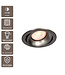 Artdelight moderner GU10-Einbaustrahler Alice Rund - Gun Metal