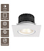 Artdelight quadratischer LED-Einbaustrahler Austin - Weiß