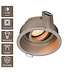 Artdelight runder GU10-Einbaustrahler Rex - Champagner