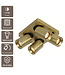 Artdelight Industrieller Deckenstrahler Megano 4L - Gold