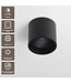 Artdelight Moderne LED-Deckenleuchte Ormond - Schwarz