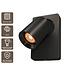 Artdelight Moderner GU10-Wandspot Megano - Gunmetal
