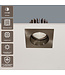 Artdelight quadratischer LED-Einbaustrahler Venice DL 2708 - Stahlgrau