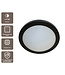 Artdelight Moderne LED-Deckenleuchte Yuca I - Schwarz