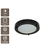 Artdelight Moderne LED-Deckenleuchte Yuca III - Schwarz