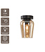 Artdelight Glas-Deckenleuchte Tombo 12,5 cm - Bernstein