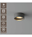 Artdelight Moderne LED-Deckenleuchte Oran - Stahlgrau