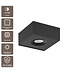 Artdelight Moderner LED Deckenstrahler Brooklyn 1L - Schwarz