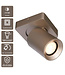 Artdelight Industrieller Deckenstrahler Megano 1L - Champagner