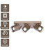 Artdelight Industrieller Deckenstrahler Megano 3L - Champagner