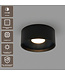 Artdelight Moderne LED-Deckenleuchte Oran - Schwarz