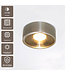 Artdelight Moderne LED-Deckenleuchte Orlando - Aluminium