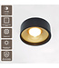 Artdelight Moderne LED-Deckenleuchte Orlando - Schwarz/Gold