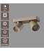 Artdelight Moderner 2-flammiger LED-Deckenstrahler Laguna - Champagner