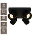 Artdelight Moderner 4-flammiger LED-Deckenstrahler Laguna - Schwarz