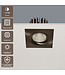Artdelight quadratischer LED-Einbaustrahler Venice DL 2508 - Stahlgrau