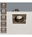 Artdelight quadratischer LED-Einbaustrahler Venice DL 2808 - Stahlgrau