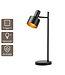 Artdelight Moderne Tischleuchte Twinkle - Schwarz