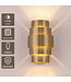 Artdelight Design-Wandleuchte Rolls - Bronze