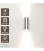 Artdelight Industrielle GU10 Wandleuchte Roulo 2 - Aluminium