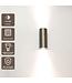 Artdelight Industrielle GU10 Wandleuchte Roulo 2 - Gunmetal
