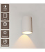 Artdelight Runde LED Wandleuchte Brody 1 - Weiß