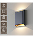 Artdelight Moderne LED Wandleuchte Diaz L - Schwarz/Gold