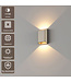 Artdelight Moderne LED Wandleuchte Diaz S - Champagner