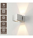 Artdelight Moderne LED-Wandleuchte Bfeld I - Aluminium