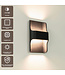 Artdelight Design LED-Wandleuchte Dallas - Schwarz