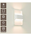 Artdelight Design LED-Wandleuchte Dallas - Weiß
