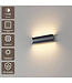 Artdelight Design LED-Wandleuchte Malibu 2L - Schwarz