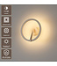 Artdelight Moderne LED-Wandleuchte Oregon - Champagner