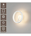 Artdelight Moderne LED-Wandleuchte Oregon - Weiß